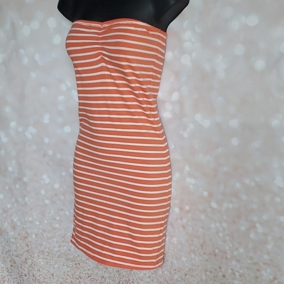 I Love H81 Striped Tube Dress - Picture 3 of 3